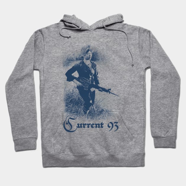 Current 93  ∆  Fan Art Design Hoodie by unknown_pleasures